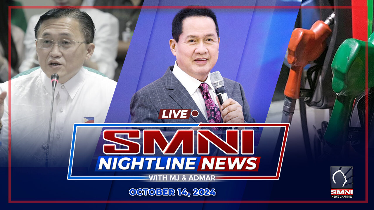 LIVE: SMNI Nightline News with MJ Mondejar & Admar Vilando | October 14, 2024 - Lunes