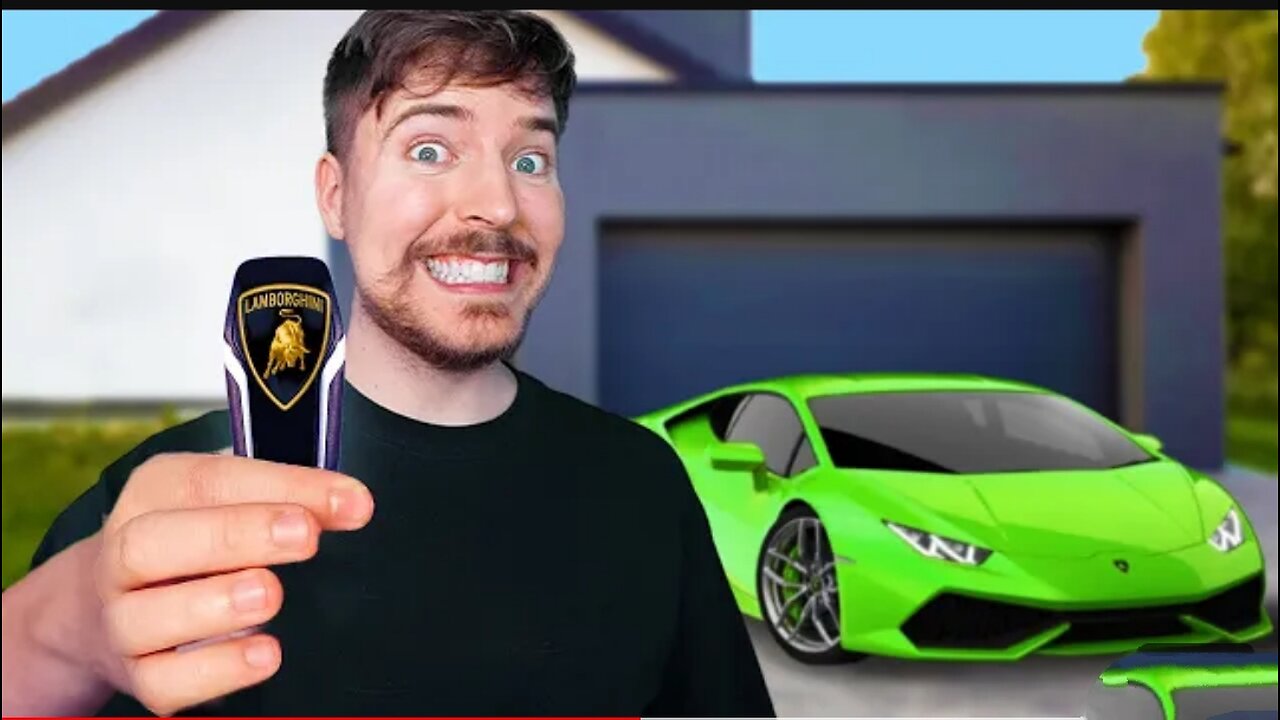 How I Won A Lamborghini From MrBeast👀🇺🇸