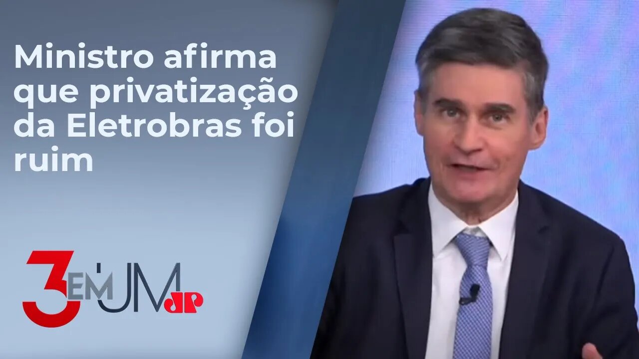 Piperno sobre coletiva de Silveira: “É prematuro justificar de forma ideológica razões do apagão”