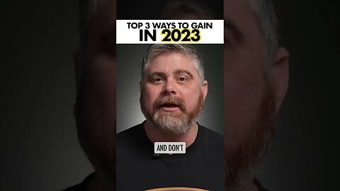 TOP Ways To Gain in 2023 🎆