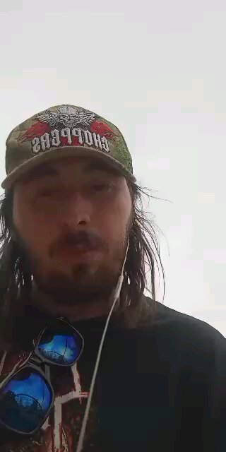 rocking out to music