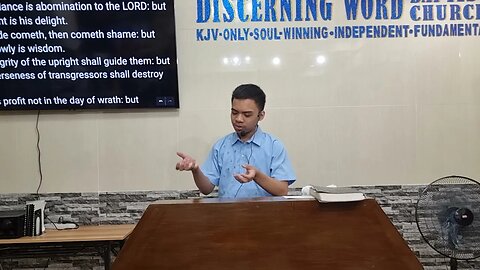 A False Balance and A Just Weight - (Men's Preaching Class)