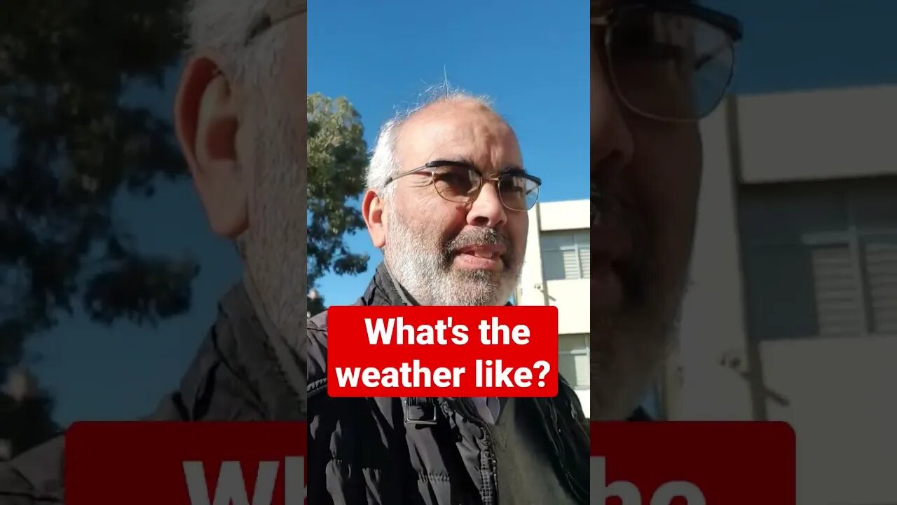What is the weather like?