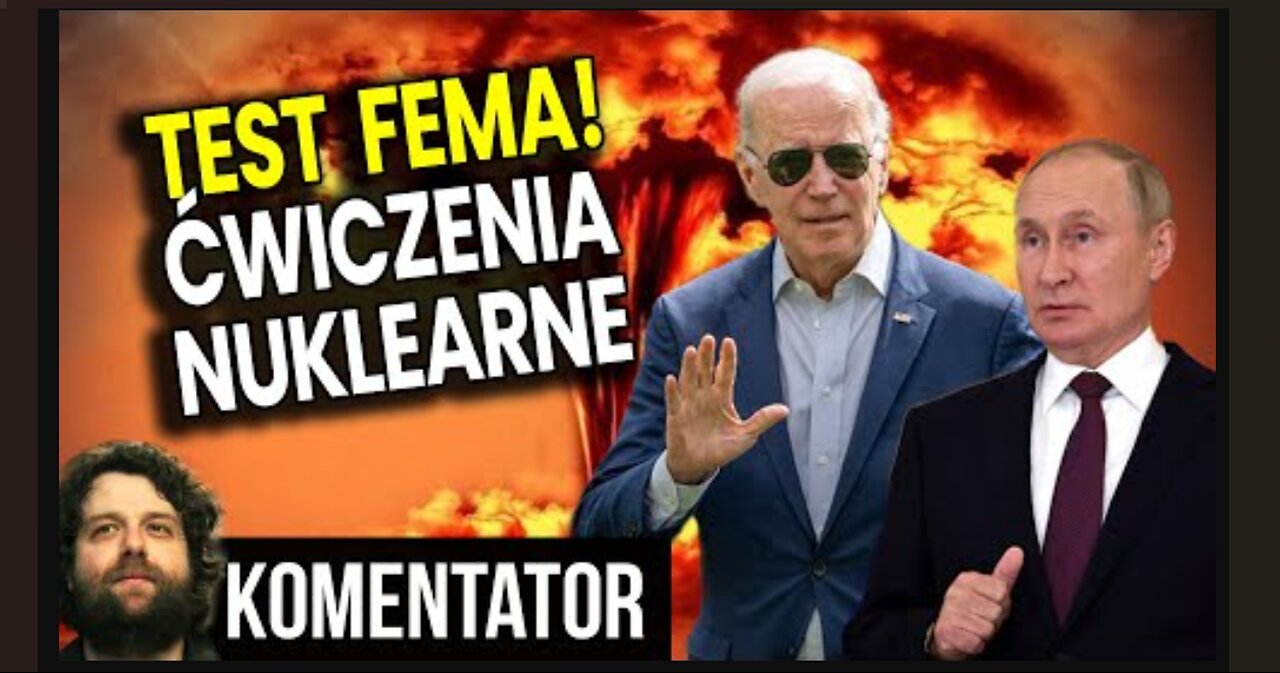 Niepokojący Test Alarmu FEMA w USA! Ćwiczenia Nuklearne w Rosji - Analiza Ator