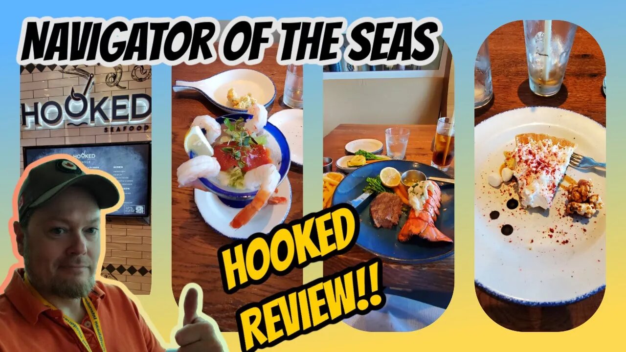 Navigator of the Seas Specialty Dining Review - Hooked!