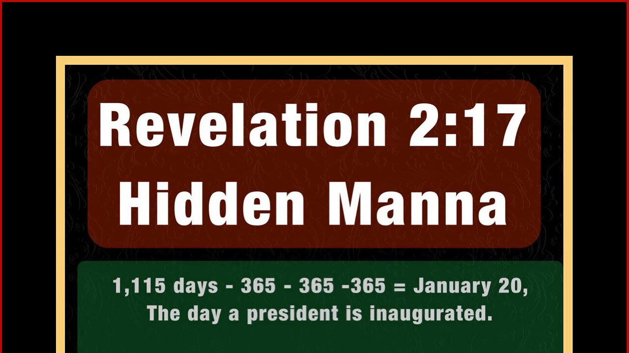 Revelation 2:17—Hidden Manna