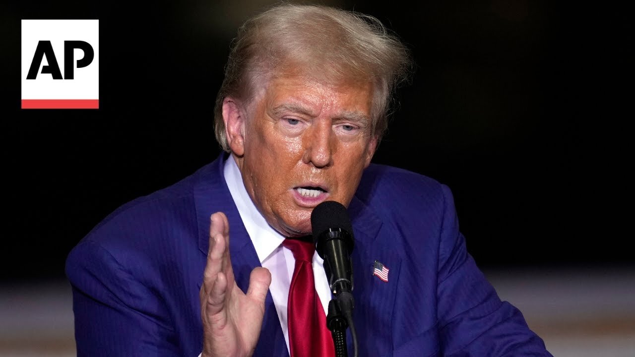 Trump accuses Harris and Biden of presiding over an 'economic reign of terror'