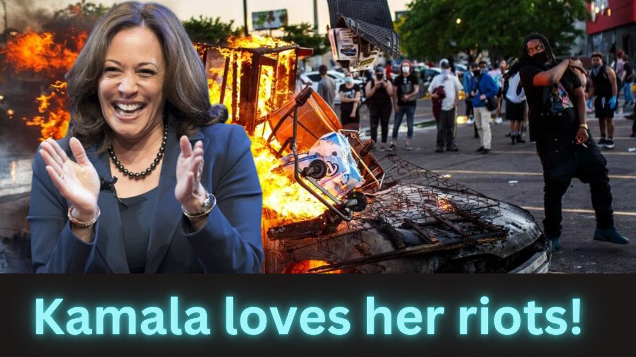 Kamala Harris Supports Rioters: Calls for More Violence in Cities