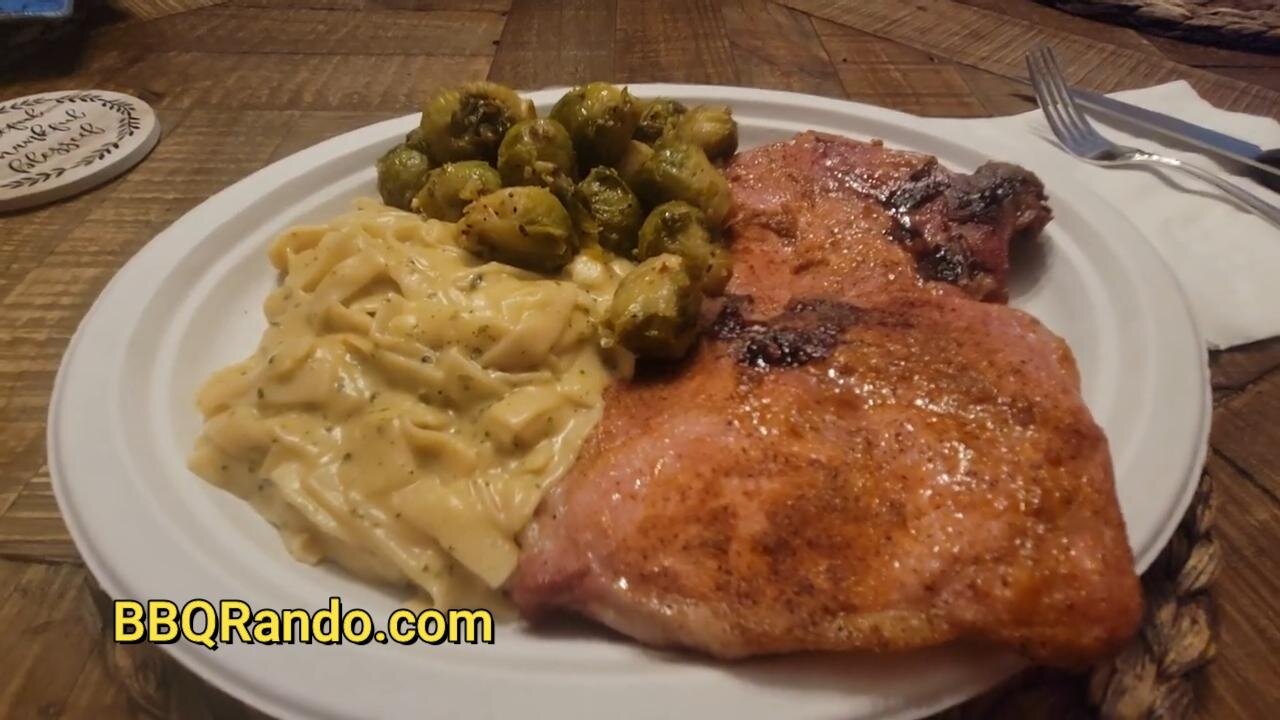 Smoked Pork Chops - Traeger Smoker