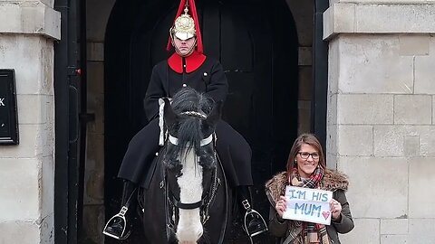 I'M HIS MUM #horseguardsparade