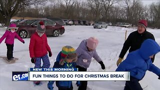 Need some help thinking of things to do for Christmas break? Here's a list of ideas