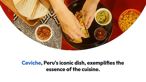 PERUVIAN GASTRONOMY AND FUSION