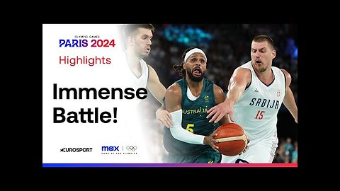 Nikola Jokic CLUTCH in Overtime! | Serbia vs Australia Basketball Quarter-Final | #Paris2024