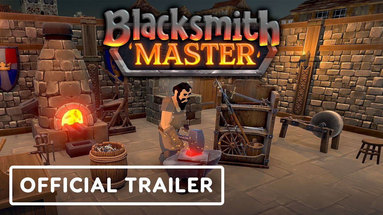 Blacksmith Master - Official Early Access Release Date Trailer