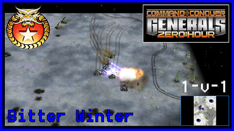 C&C Generals Zero Hour | China | 1v1 | Bitter Winter