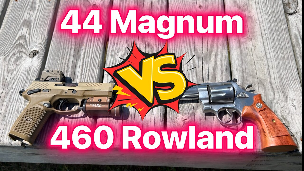 44 Magnum vs 460 Rowland: Which is best for personal defense?