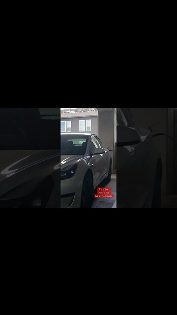 Ghetto Tesla Charging Station @TeslaMotors Your Owners are Poor and Ghetto