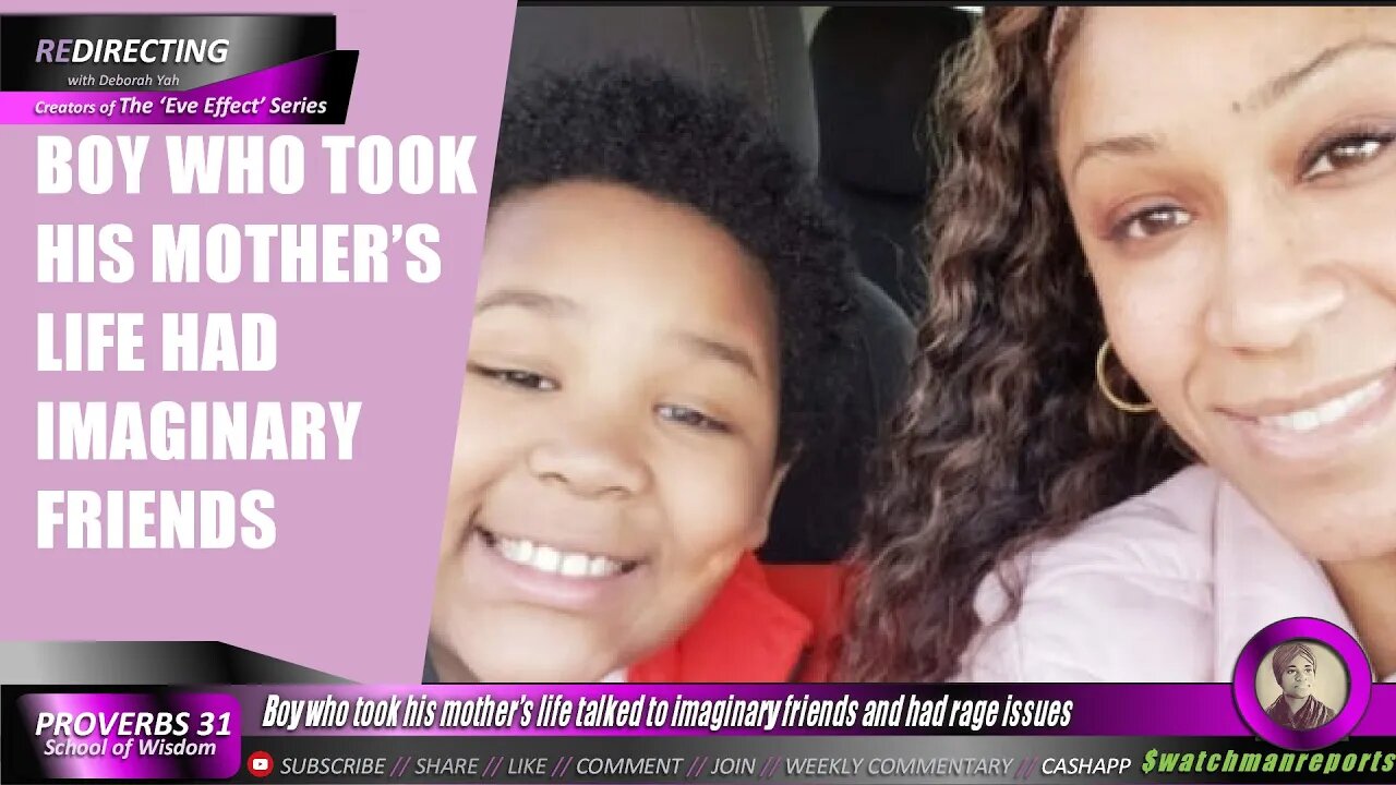 Boy who took his mother’s life talked to imaginary friends and had rage issues