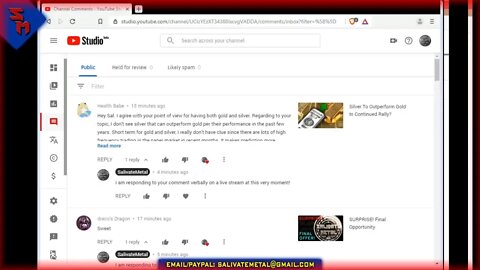 Thursday Night LIVE: Gold & Silver