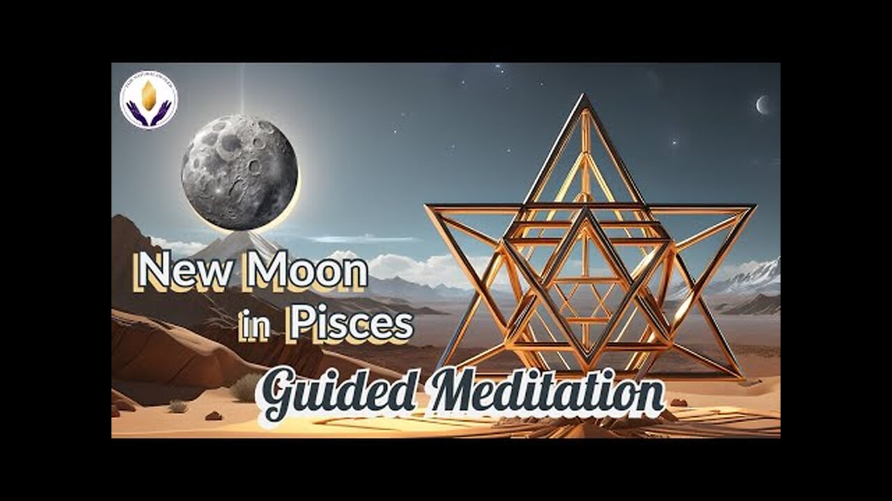 New Moon in Pisces - Guided Meditation - Merkaba - Realise your dreams - March 10th