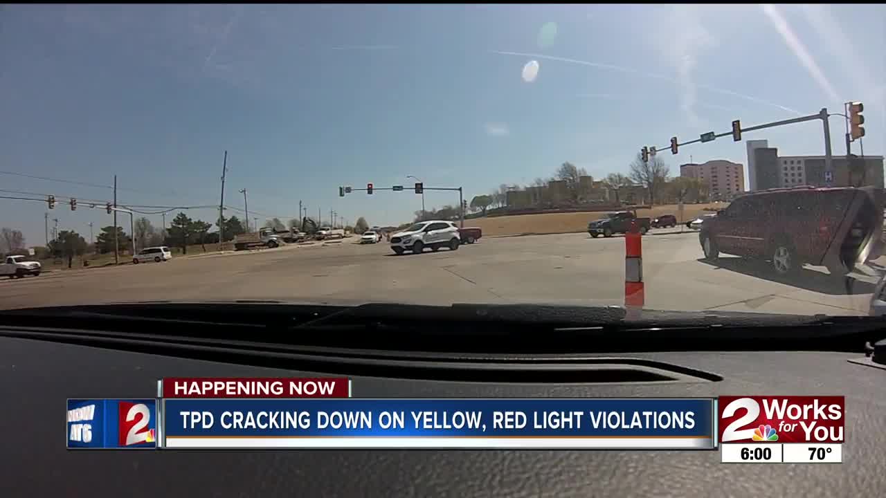 TPD cracking down on yellow and red light violations