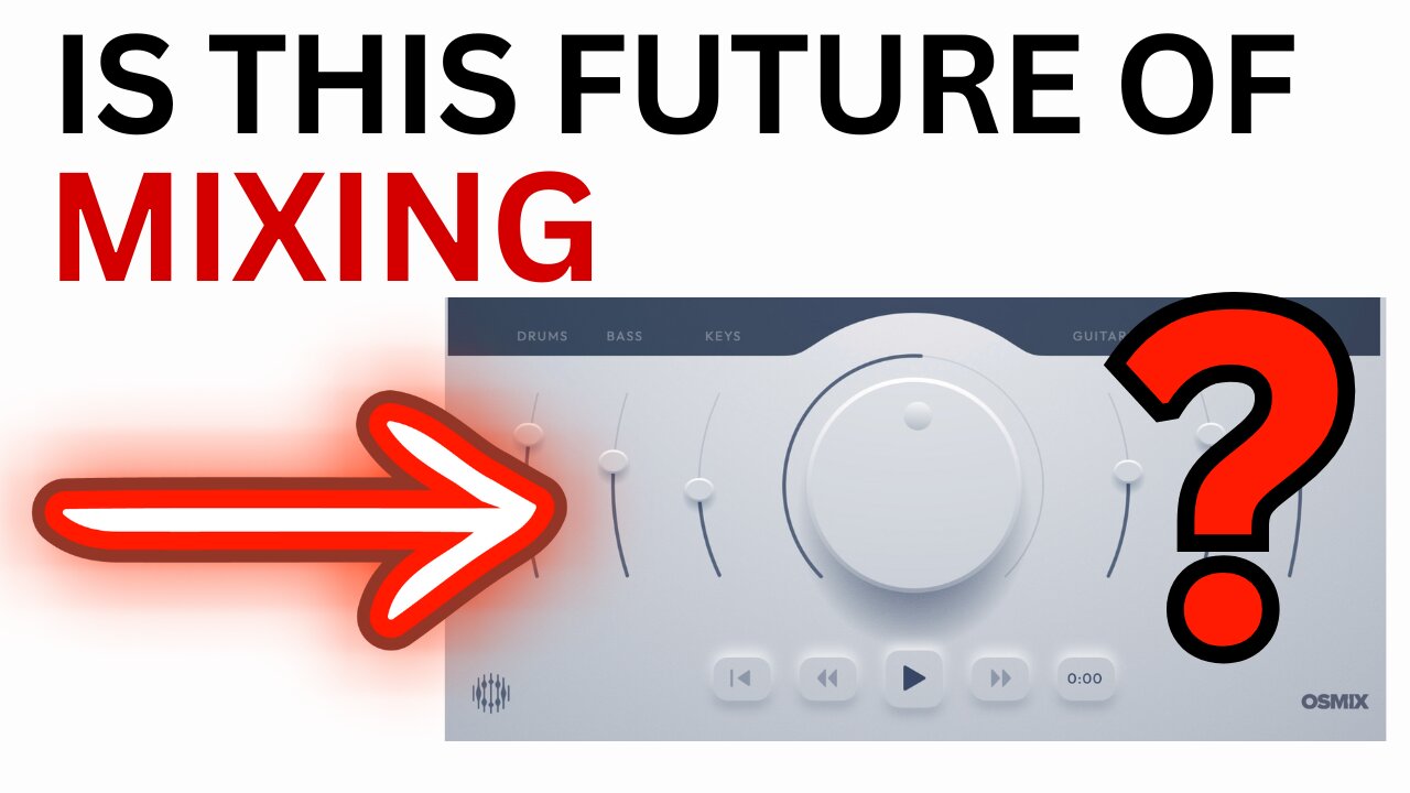 REVOLUTIONARY MIXING APP ?? OSMIX - NO AI NEEDED
