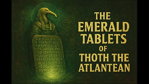 The Emerald Tablets of Thoth the Atlantean (Full Audiobook)
