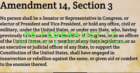 Re-Federalist 17: Can They Use the 14A To Prevent Trump's Inauguration?