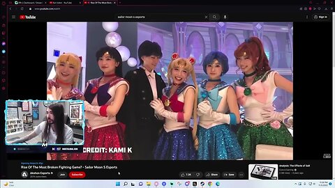Moistcr1tikal Reacts To Rise Of The Most Broken Fighting Game Sailor Moon S Esports