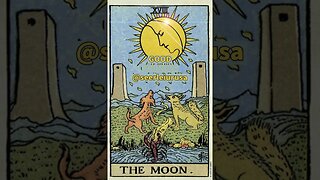 TAROT ~The Moon Card #shorts #tarot #inspiration