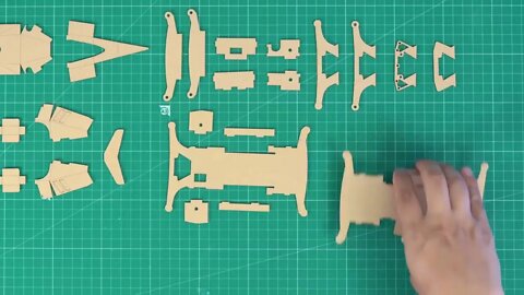 How to Make MINI 4WD from Cardboard 10