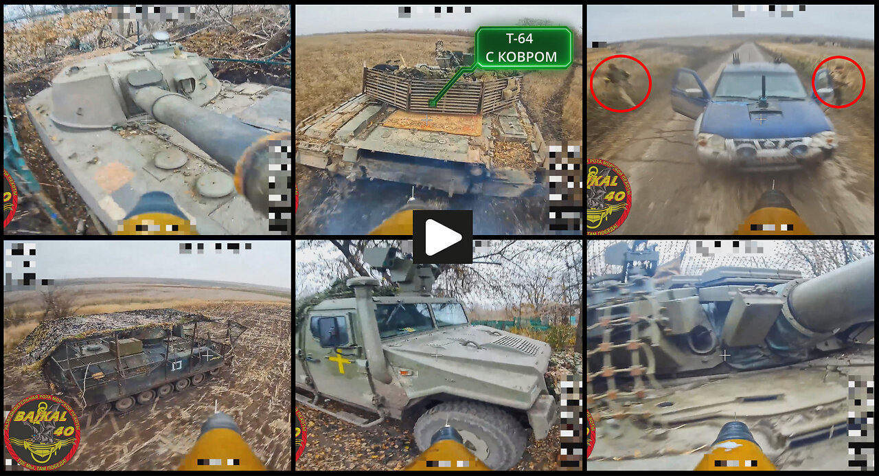 Eastern front: Russian wired FPV drones hunting Ukrainian armored vehicles