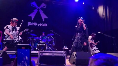 Band-Maid in Houston song Warning!