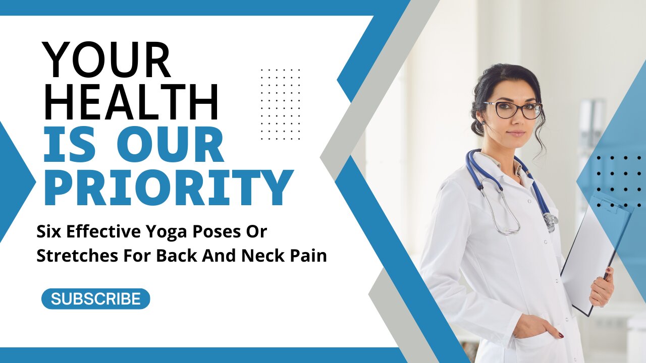 Six Effective Yoga Poses Or Stretches For Back And Neck Pain