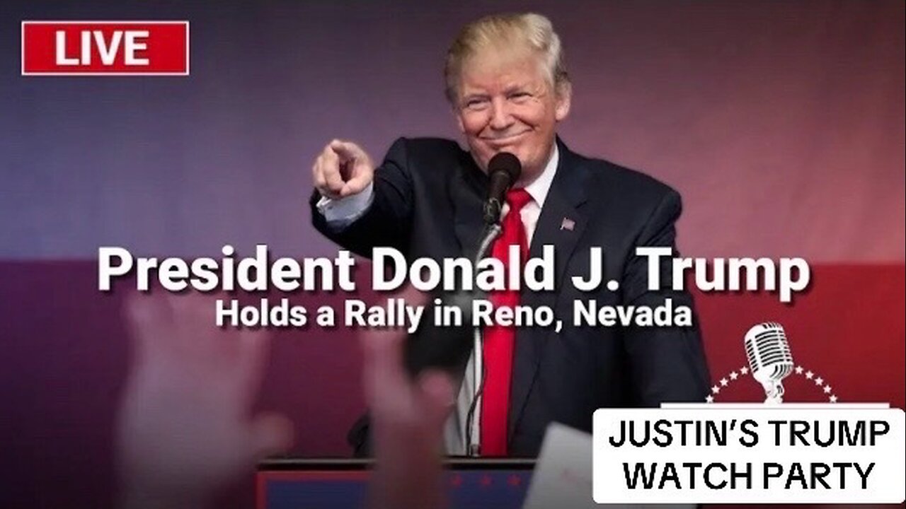 President Trump Holds a Rally in Reno, Nevada - 10/11/24