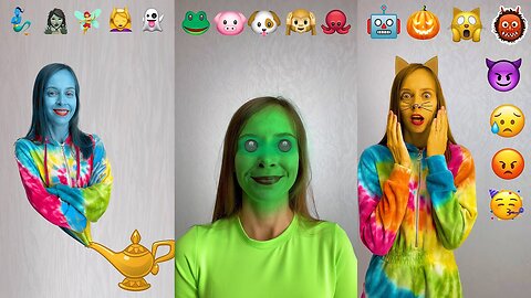 The Best Emoji Challenge - Cartoon characters | Compilation Shorts Videos