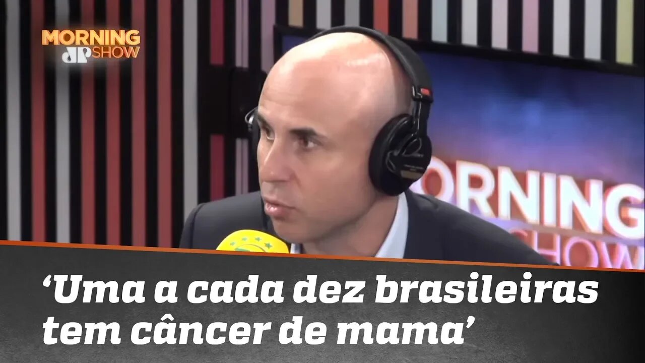 'Uma em cada dez brasileiras terá câncer de mama', diz oncologista