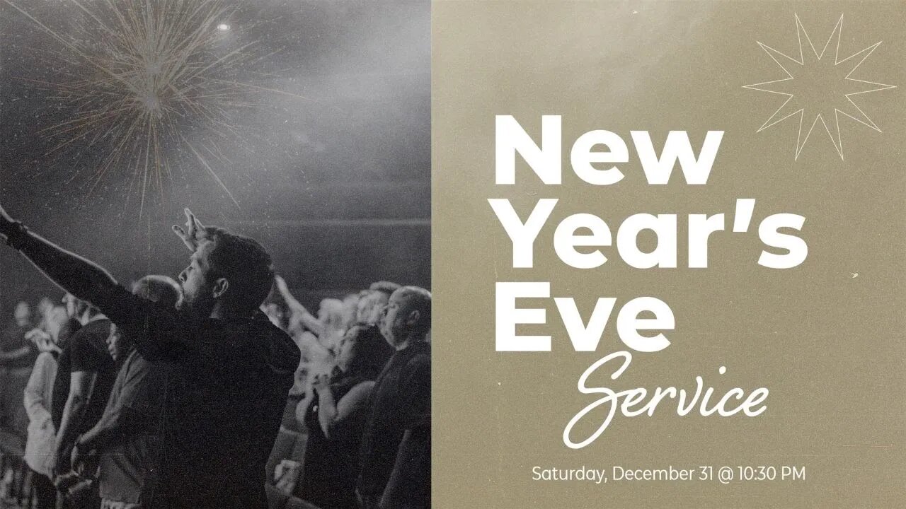 LIVE New Year's Eve Candlelight & Communion Service