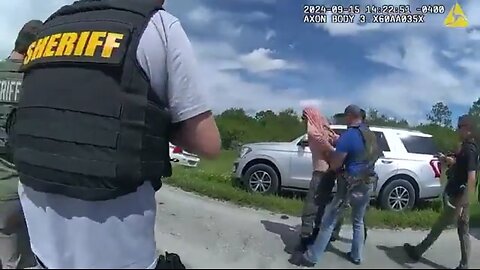 Body Cam Video of Trump Assassination Suspect Ryan Routh Getting Arrested
