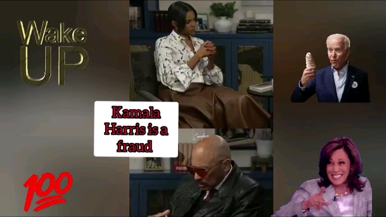 Judge Joe Brown on Candace Owen's show exposing corrupt kamala Harris