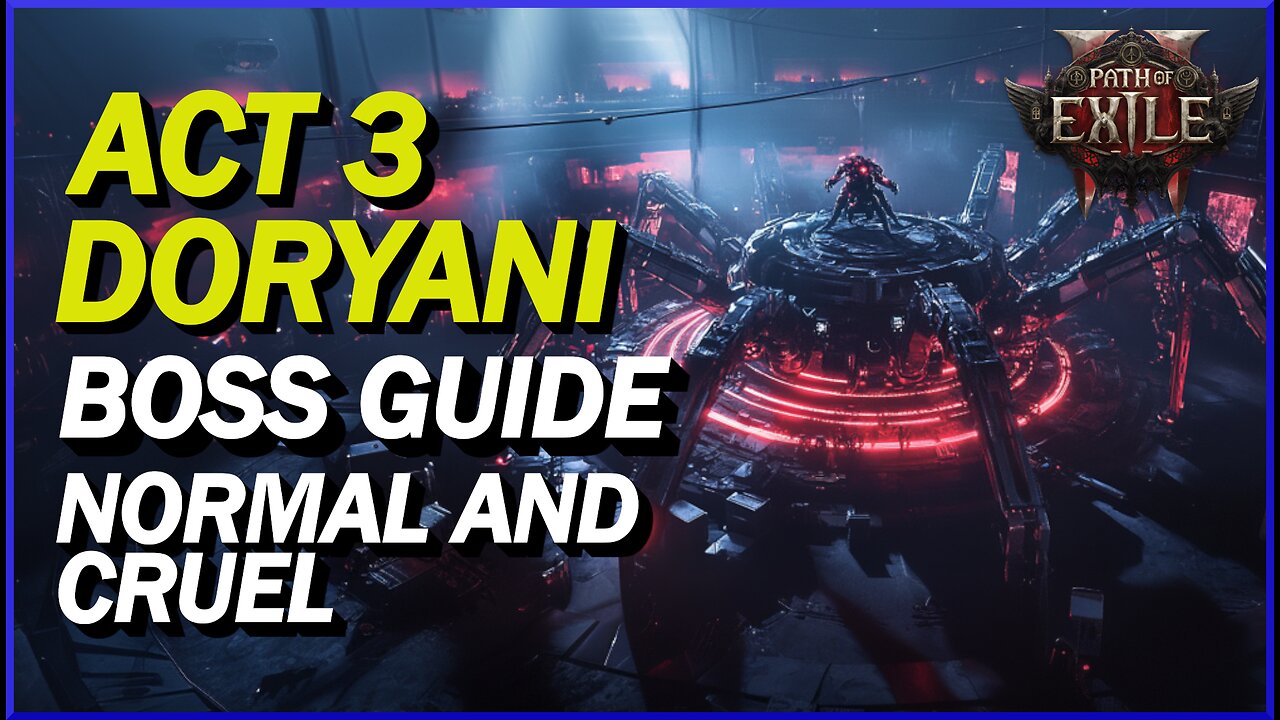 Path Of Exile 2 - Doryani, Royal Thaumaturge Guide Act 3 Boss - A Monk Point of View!