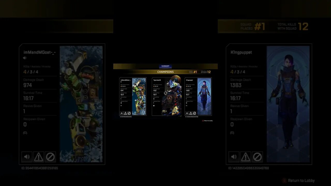 Revenant is just better with reborn than what you see here.