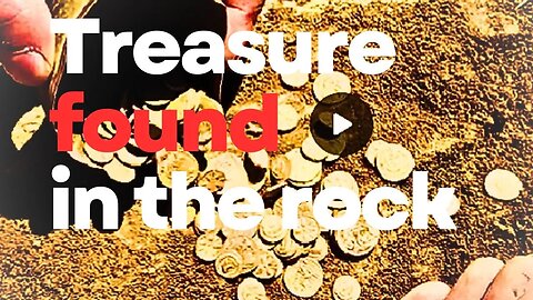 Treasure found in the rock #treasurehunting #treasure #viral