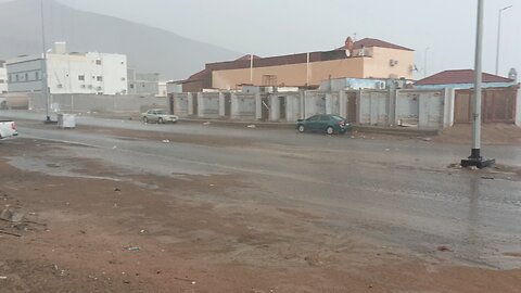 rain in Saudi arab