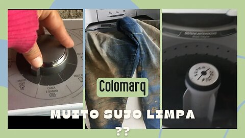 Máquina colomarq 12 kgs- Limpa mesmo? Vale a pena ?!