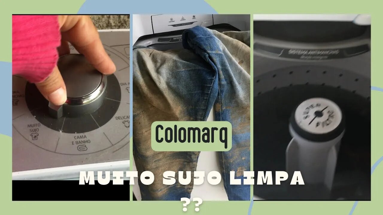 Máquina colomarq 12 kgs- Limpa mesmo? Vale a pena ?!