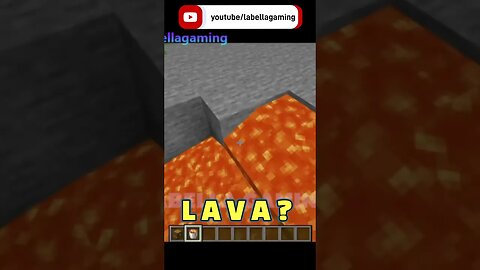 Hide Your Chest In LAVA | Minecraft