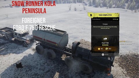 Snow Runner Kola Peninsula Foreigner