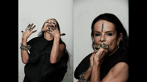 Michelle Lamy , satanic , high priestess of Hollywood 👿 🩸
