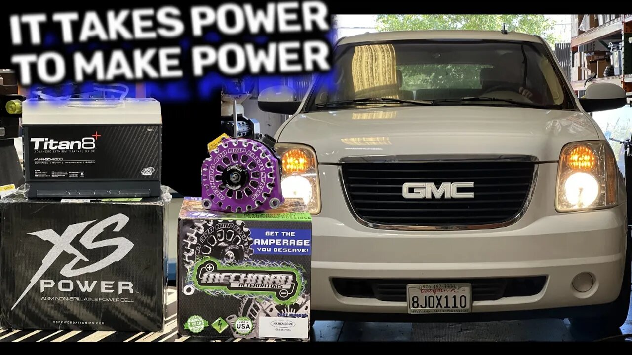 Major Electrical upgrade: 400 Amp Alternator & Lithium Battery - GMC Yukon XL Sound System Build